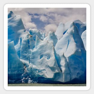 SCENERY 50 - Ice Glacier Arctic Snow Mountain Frost White Magnet